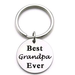 Father's Day Christmas Birthday Gift for Grandfather Keychain Grandpa Gifts